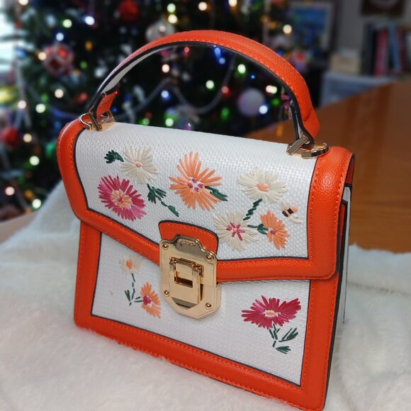 Aldo orange handbag - Picture 3 of 7